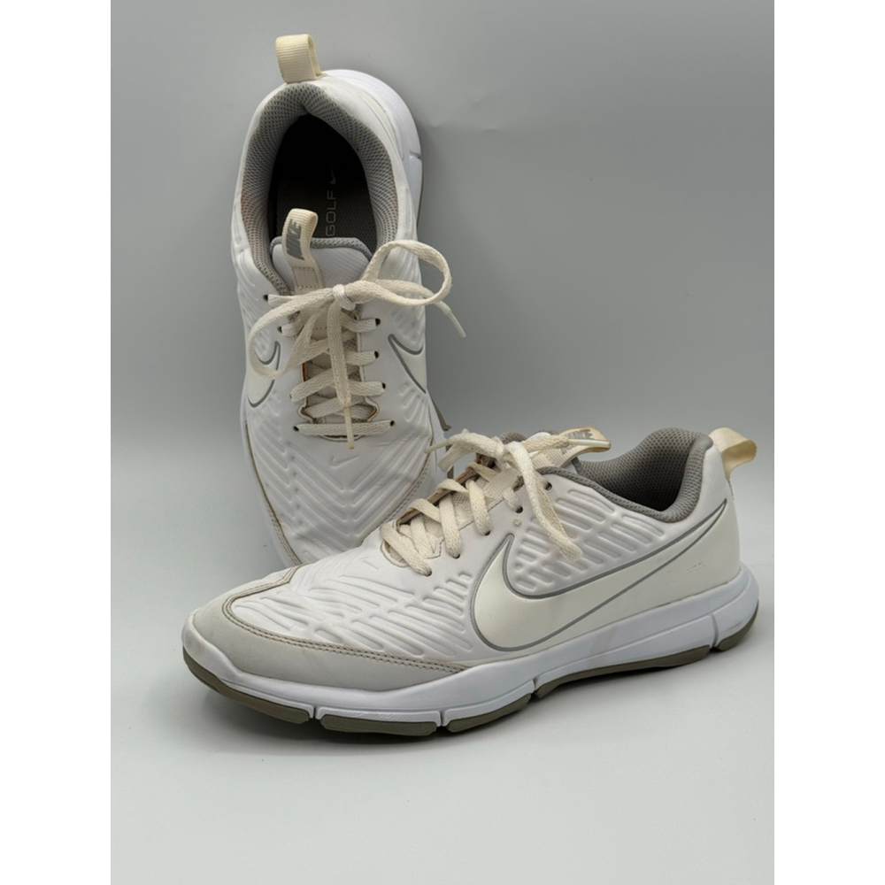 Nike Golf FI Impact 2 Spikeless Shoes White Gray Size 8.5